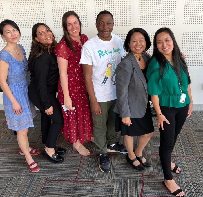 International Education Staff in Hammond Main Lounge