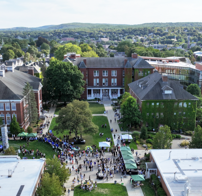 Drone photo of rock the block september 2025