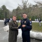 Sgt Ryan Nardone and Fitchburg State student Christopher Dickey