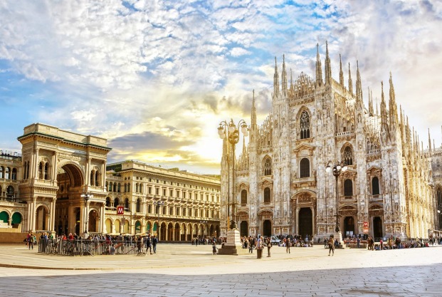 Cathedral in Milan Italy