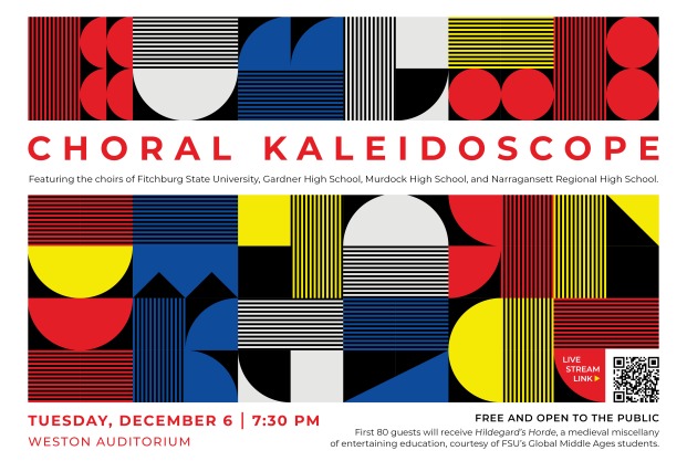 Poster for Choral Kaleidoscope 2022