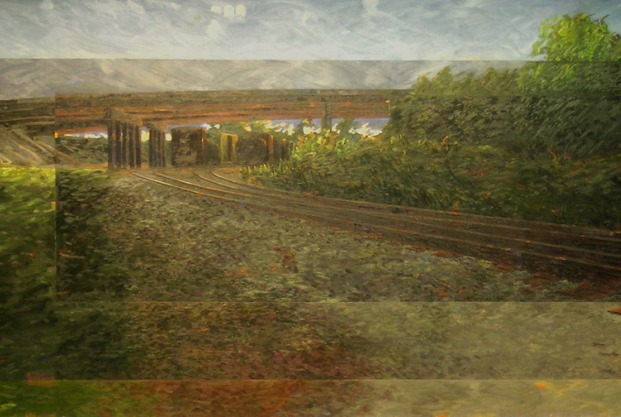 Image of landscape painting Cooksey Dallas by Keith Morris Washington
