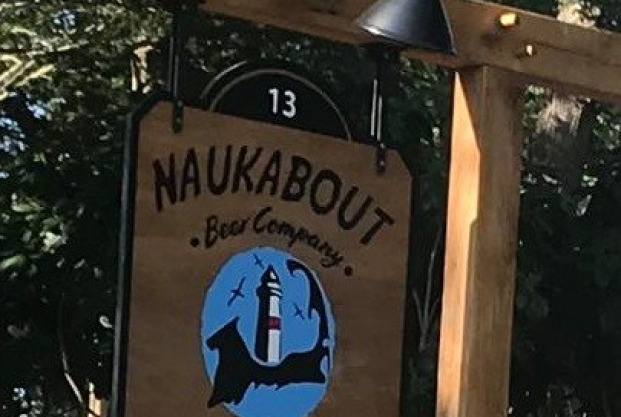 Naukabout Hanging Sign