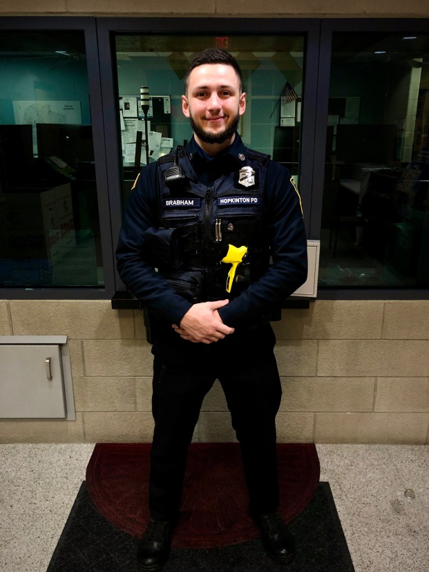 Hopkinton Police Officer Tyler Brabham '19