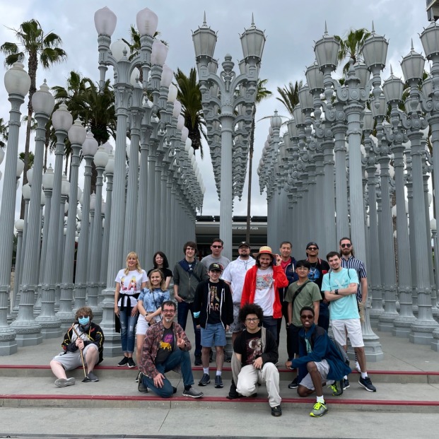 Game Design students in Los Angeles