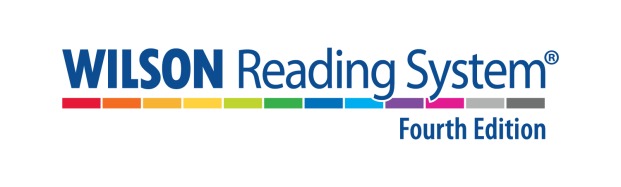 Wilson Reading System logo with rainbow