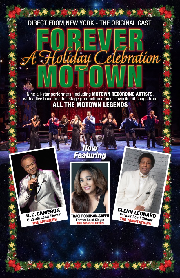 Poster for Forever Motown holiday show December 2022