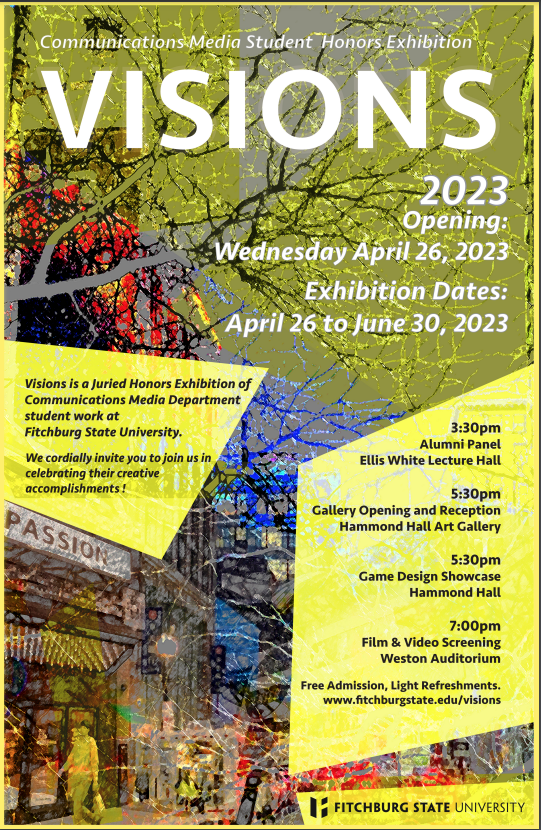 Poster for VISIONS 2023