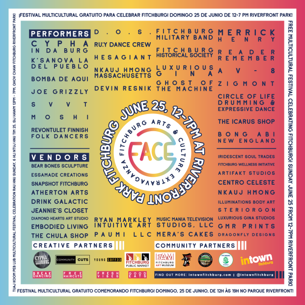 Poster for FACE Festival June 2023