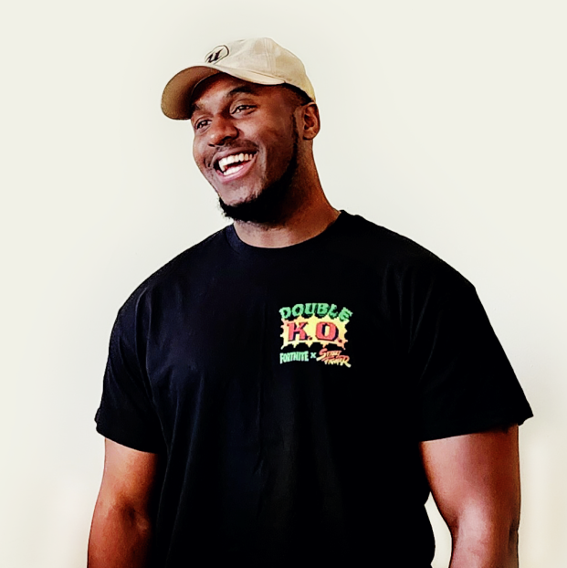 Photo of Denzel Weatherspoon game design alum