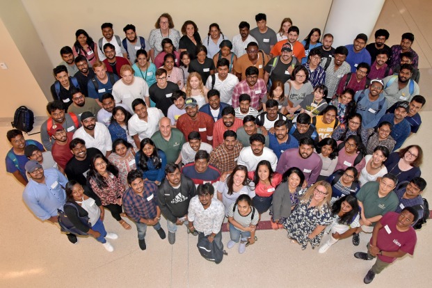 Students posing for a photo in Hammond