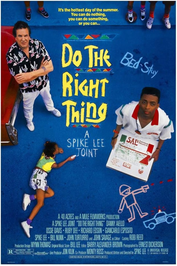 Poster for film screening Do the Right Thing