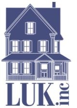 LUK Inc. logo house 