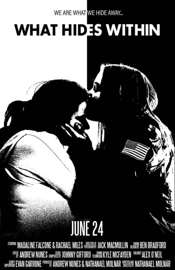Poster for short film What Hides Within by Nathanael Molnar