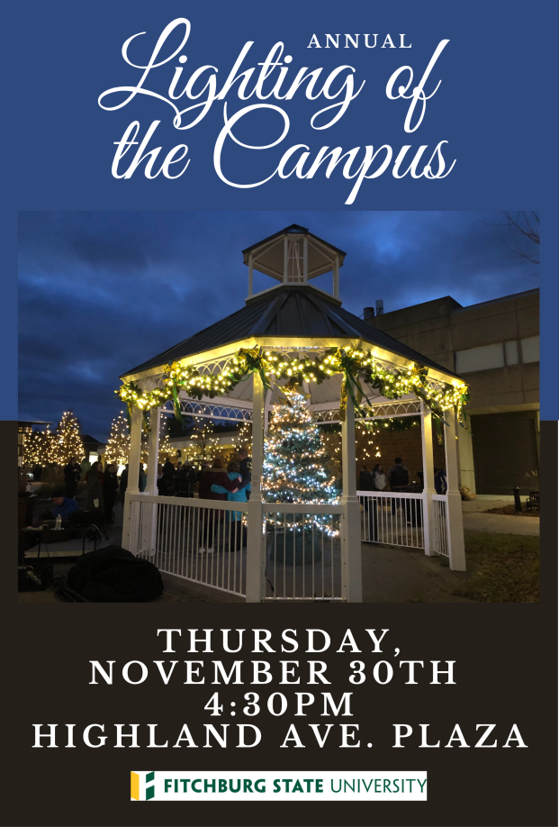 Poster for Lighting of the Campus November 2023