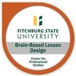 Fitchburg State University logo on CPS Brain-Based Lesson Design Badge