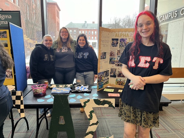 Alpha Sigma Tau Sorority Sisters at Rock the Hall