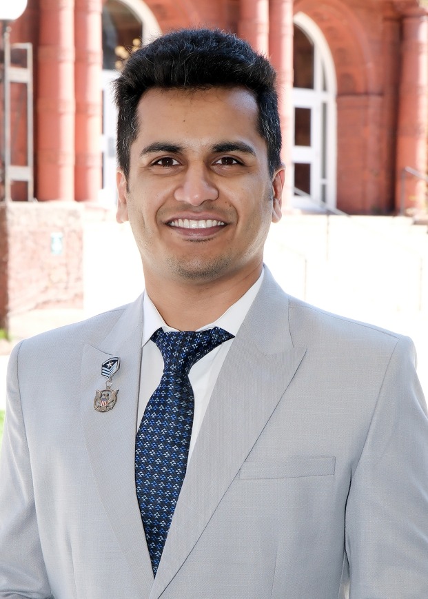 Portrait of Ali Raza Graduate Student Leadership Award recipient May 2024