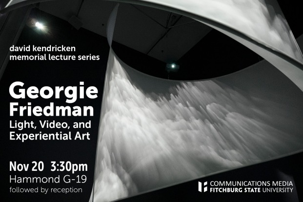 Poster for Kendricken Lecture Georgie Friedman