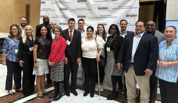 Tim Vernon and colleagues at Statehouse event Fall 2024