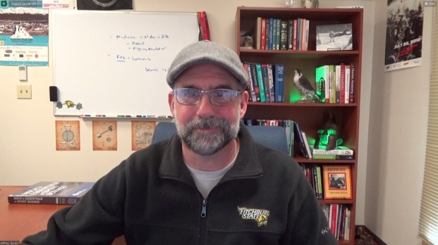 Jeffrey Godin in his office