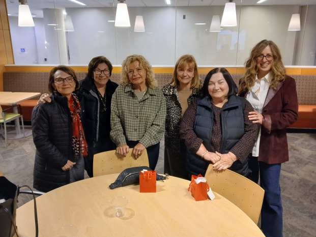 winning team Le Streghe members left to right Anna Tocci, Diega Therrien, Carolyn Rice, Anna Clementi, Rossana Marcotte, Tracey Betts Sarefield.