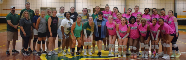 2025 Volleyball Alumni Game Group Photo