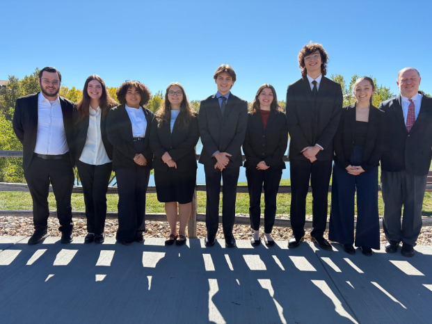 Moot Court Class of 2026 outside in Lakewood, Colorado.
