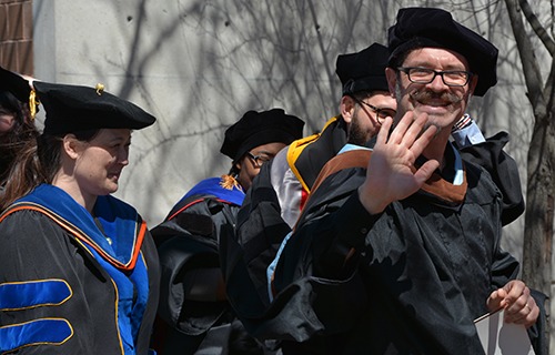 Students at Convocation