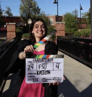 Kaitlyn Mobilia Comm Media award winner