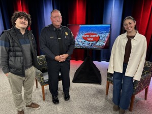 Students Josh Cronin Zoe Chrisostomides won a National Hometown Media Award 