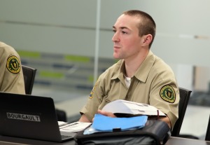 Adam Bourgault Student Officer 8th ROC Fitchburg State police academy