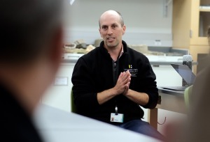 Dr. Reid Parsons summer student research project with science students