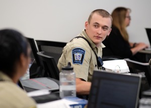 TJ Farr student officer 8th ROC police academy