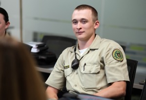 TJ Farr student officer 8th ROC police academy
