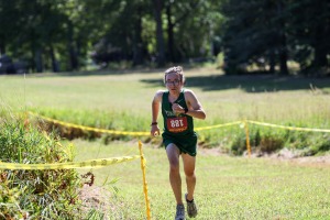 Cross country men's runner Michael Burns