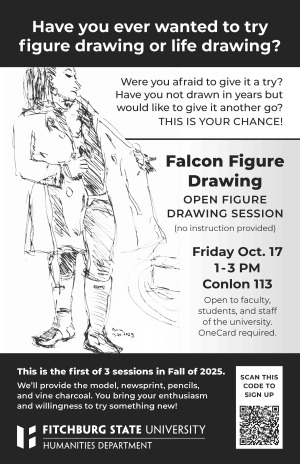 Flyer for the Falcon Figure Drawing