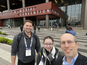 Beaulac, Chaco present at AGU Conference with Professor Parsons