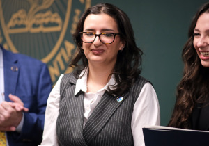 Moot Court student at Nationals Amanda Deleon Guimaraes&nbsp;