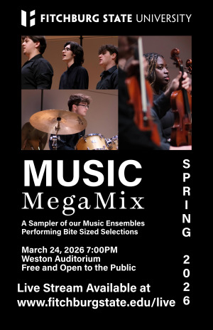 Spring Mega music mix showing choir and bands.