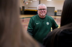 Women's lacrosse coach Rick Terrio