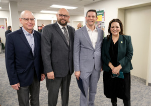 Welcome Center with Jay Champion, Jon Thompson, Michael Kuskmerek, Donna Hodge