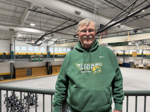 Jim Jellison track coach retiring in the gym