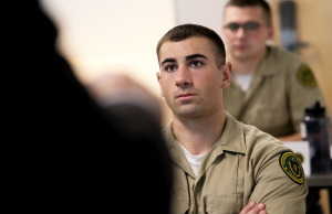 Jack Rouhana ROC in class listening to an instructor