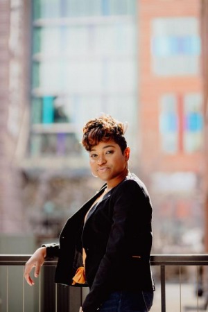 Deandra Turner outside