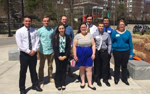 Students who worked on the "GPS Survey of Healthy-Heart Trails" project