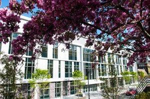 Exterior of the science building