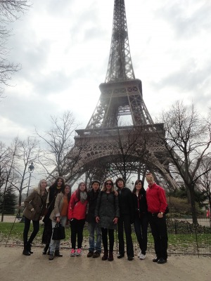 2015 spring break France program