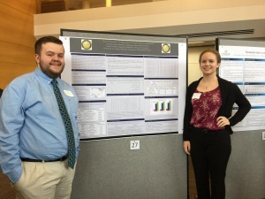 Alexander Cochran & Kristen Windoloski presenting at the Spring 2018 Undergraduate Conference on…