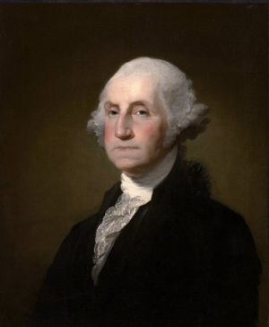 Painting of George Washington by Gilbert Stuart